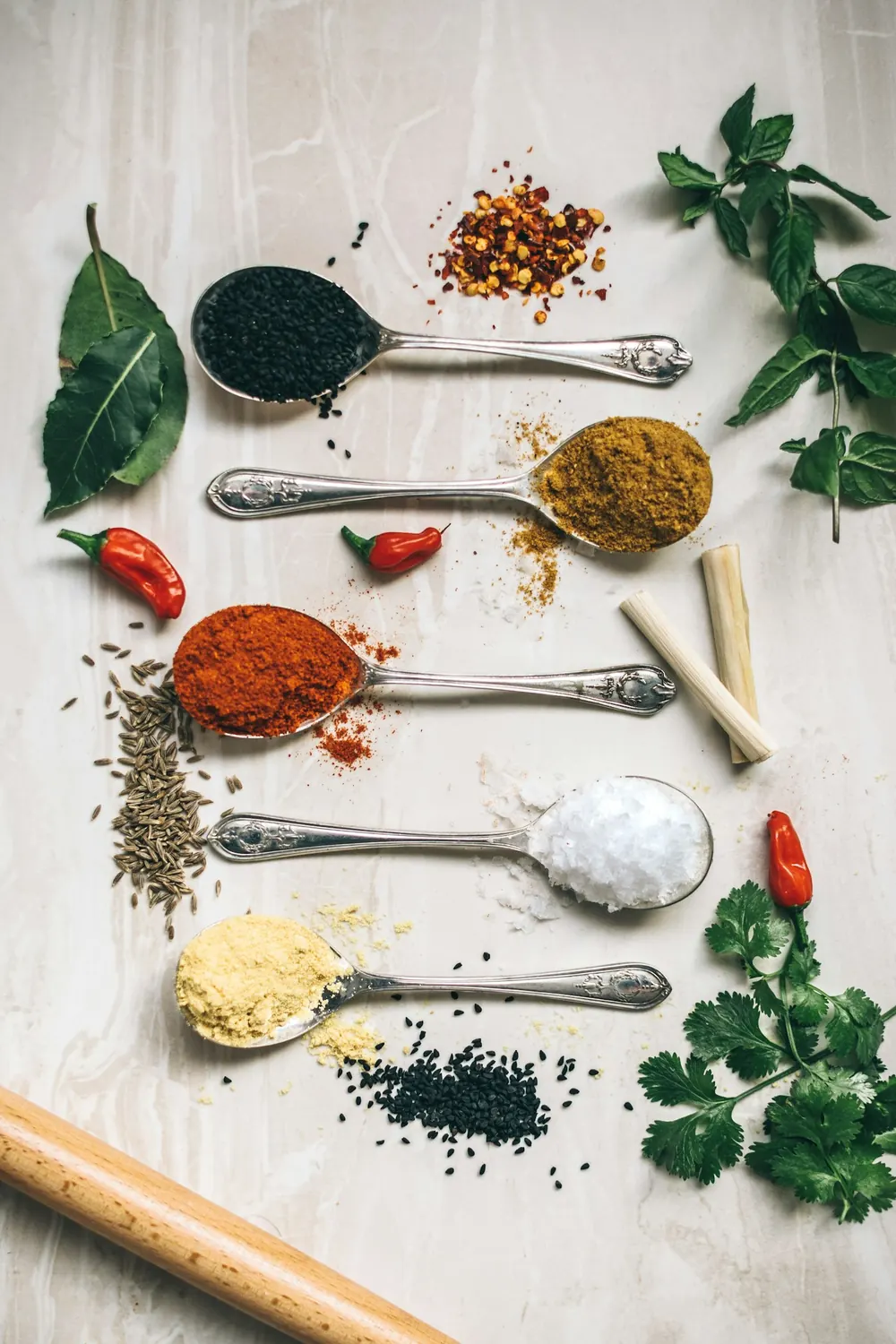 Whole-food ingredients, herbs, and spices